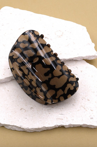 Go Halfsies Claw Clip Brown