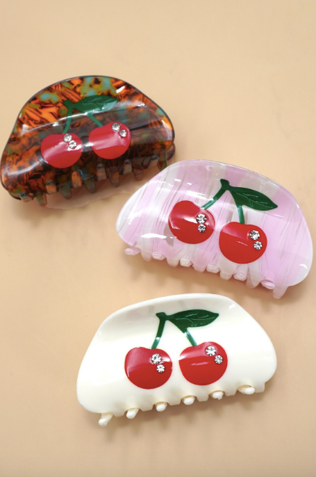Patricia Cherry Clip Pink