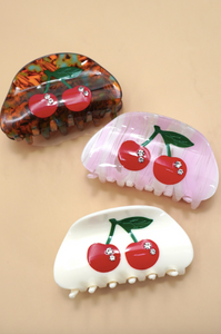 Patricia Cherry Clip Pink