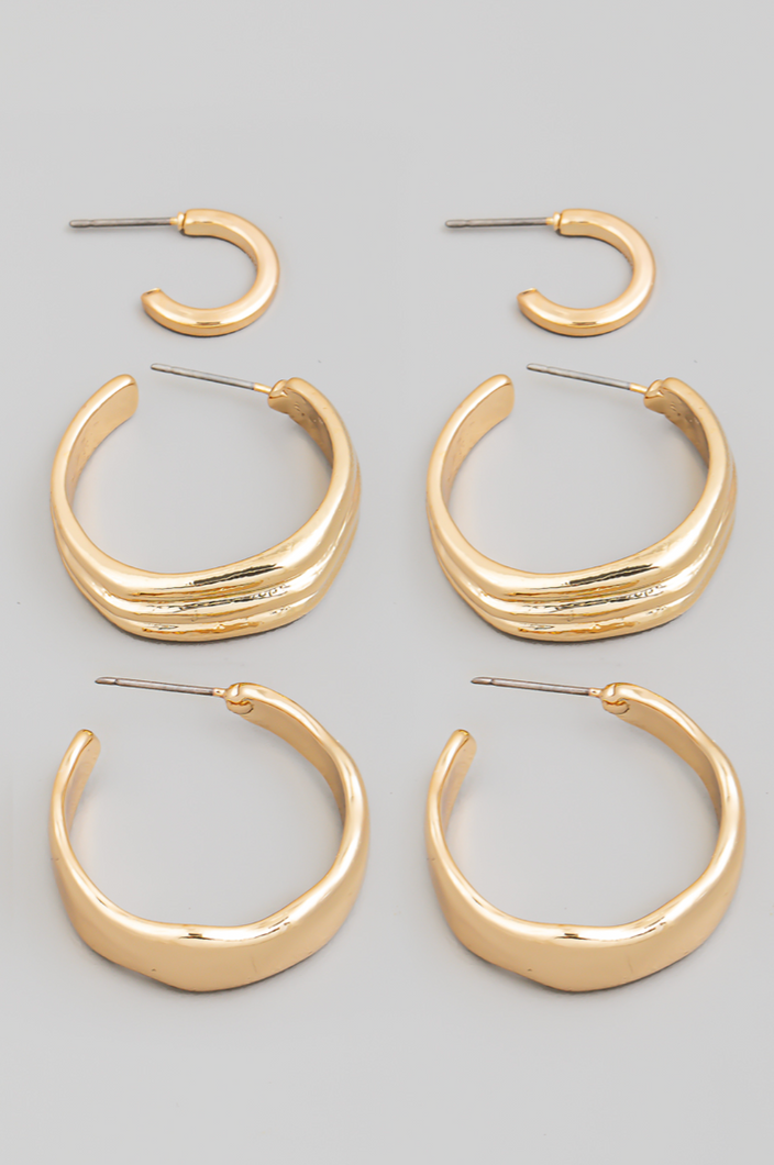 Be Alright Earrings Set