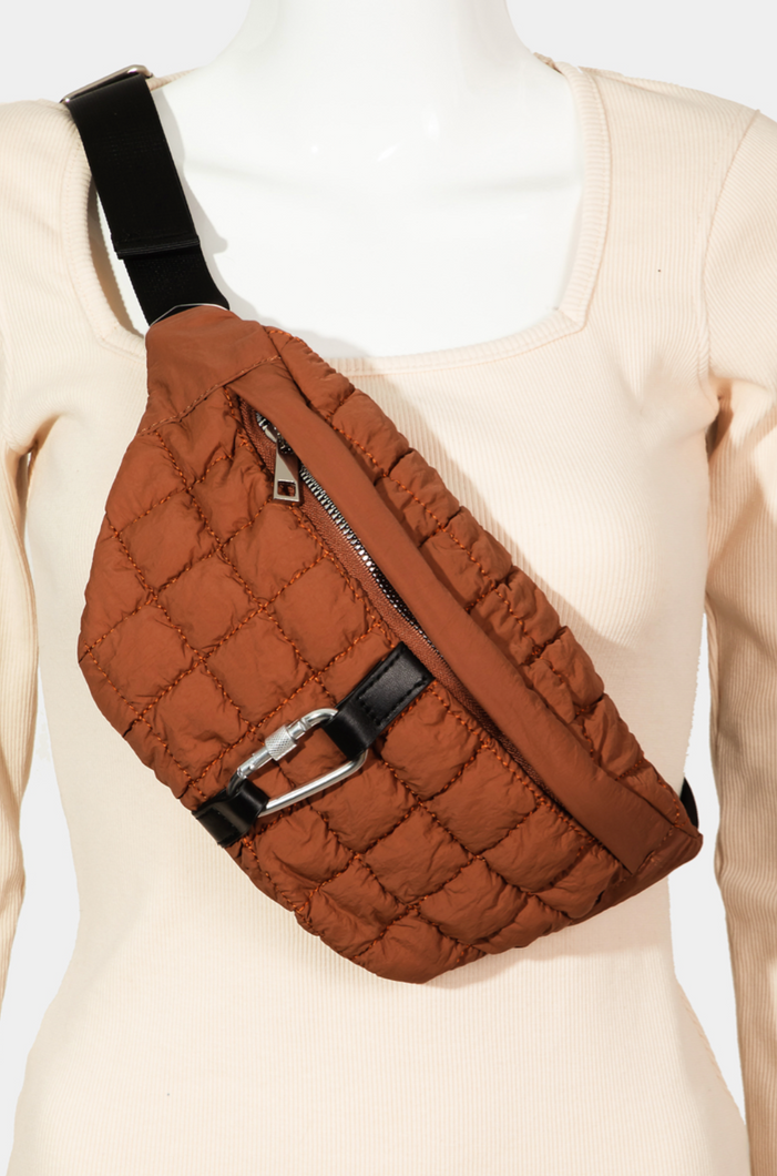 Come And Go Belt Bag Brown
