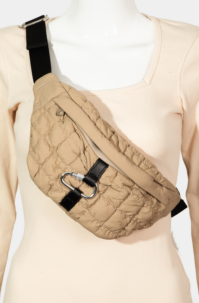 Come And Go Belt Bag Khaki