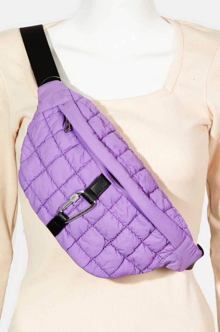 Come And Go Belt Bag Purple