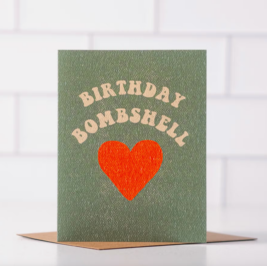 Birthday Bombshell Card