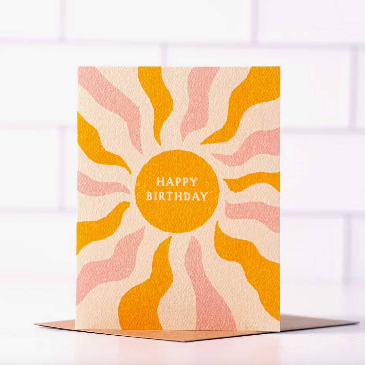 Boho Sun Birthday Card