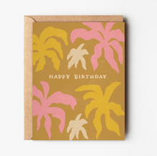 Load image into Gallery viewer, Retro Palm Birthday Card