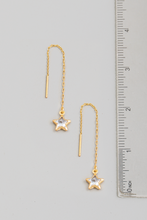Load image into Gallery viewer, She&#39;s A Star Threader Earrings