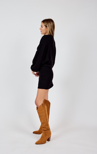 On A Stroll Mini Skirt Black