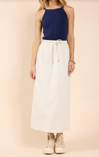 Load image into Gallery viewer, Lonestar Drawstring Midi Skirt