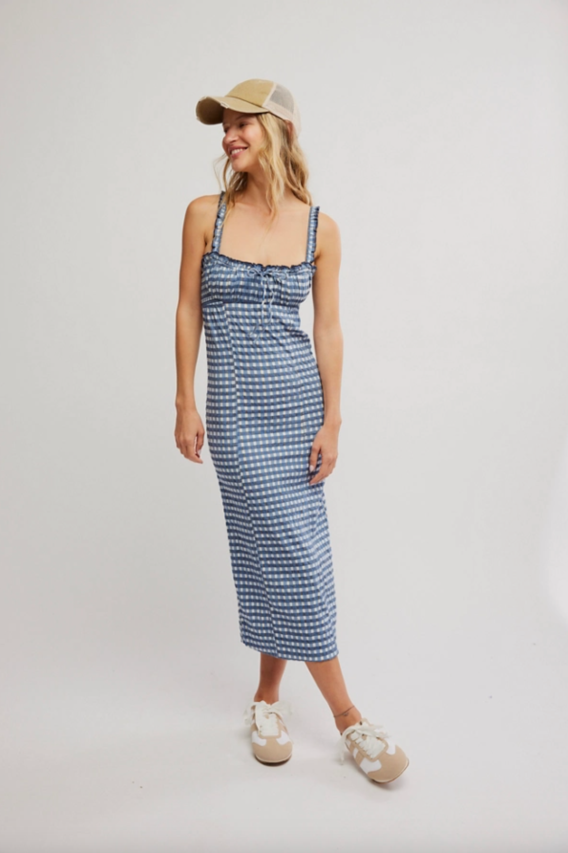 Lucinda Plaid Mini Dress
