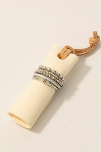 Eras Ring Set Silver