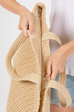 Load image into Gallery viewer, San Juan Large Tote Bag Beige