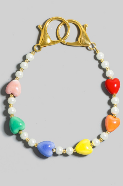 Just Might Heart Bag Chain