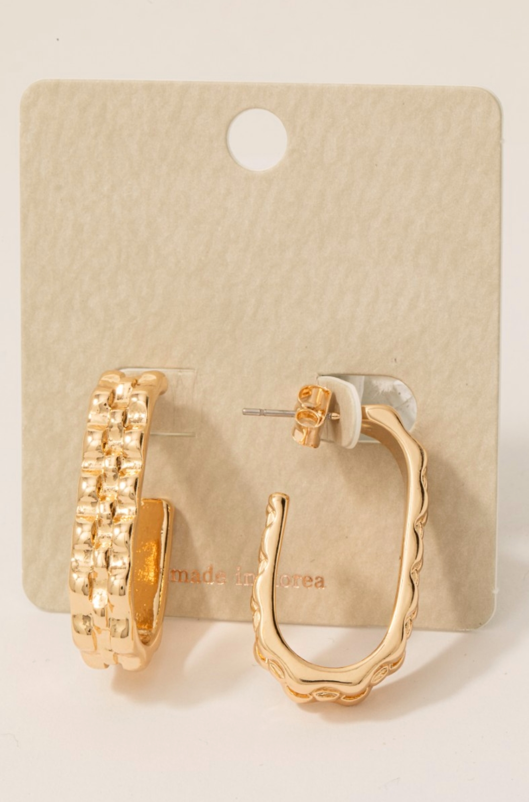 Open Arms Oval Hoops