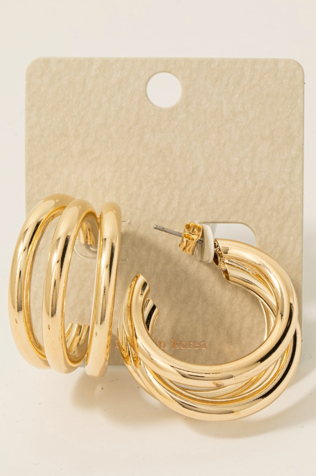 Falling Into Me Layered Hoops