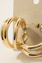 Load image into Gallery viewer, Falling Into Me Layered Hoops