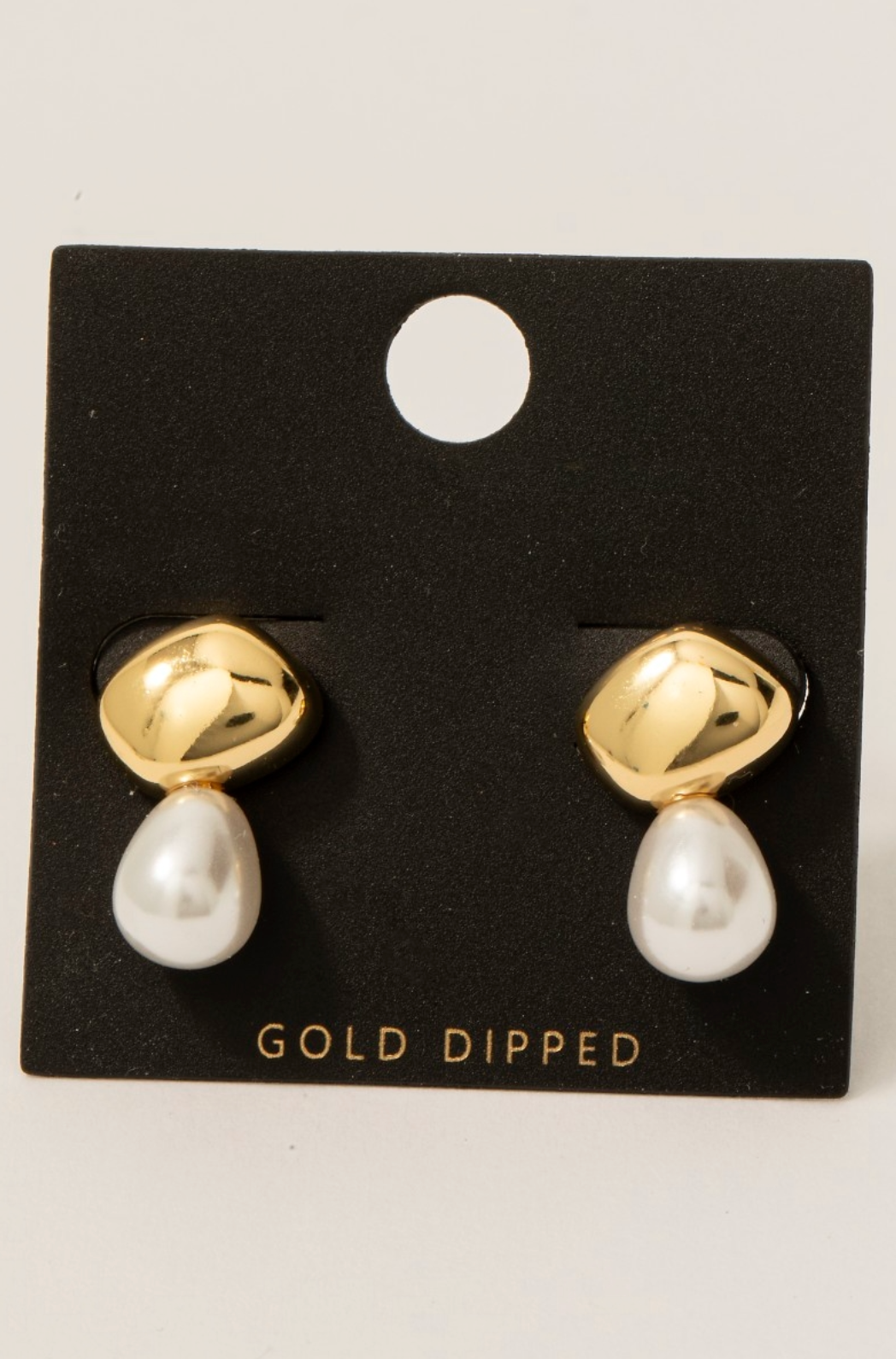 Stick It Out Pearl Earrings