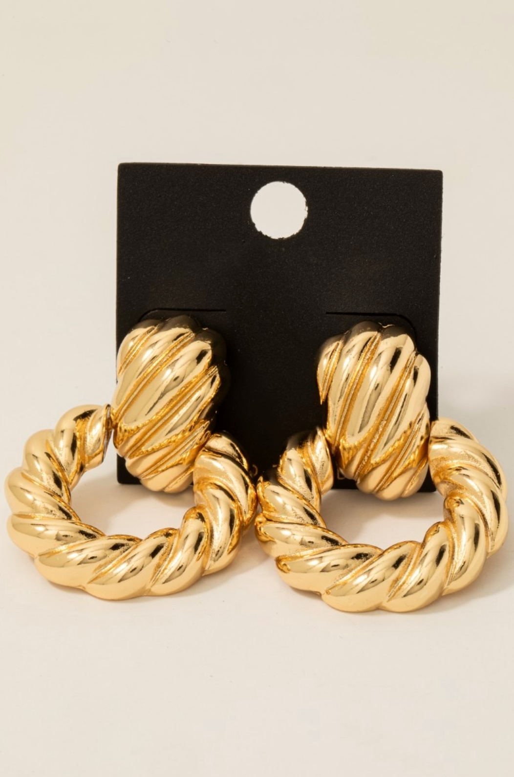 Times Up Twisted Earrings