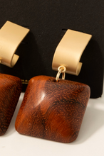 Load image into Gallery viewer, Laguna Wooden Earrings