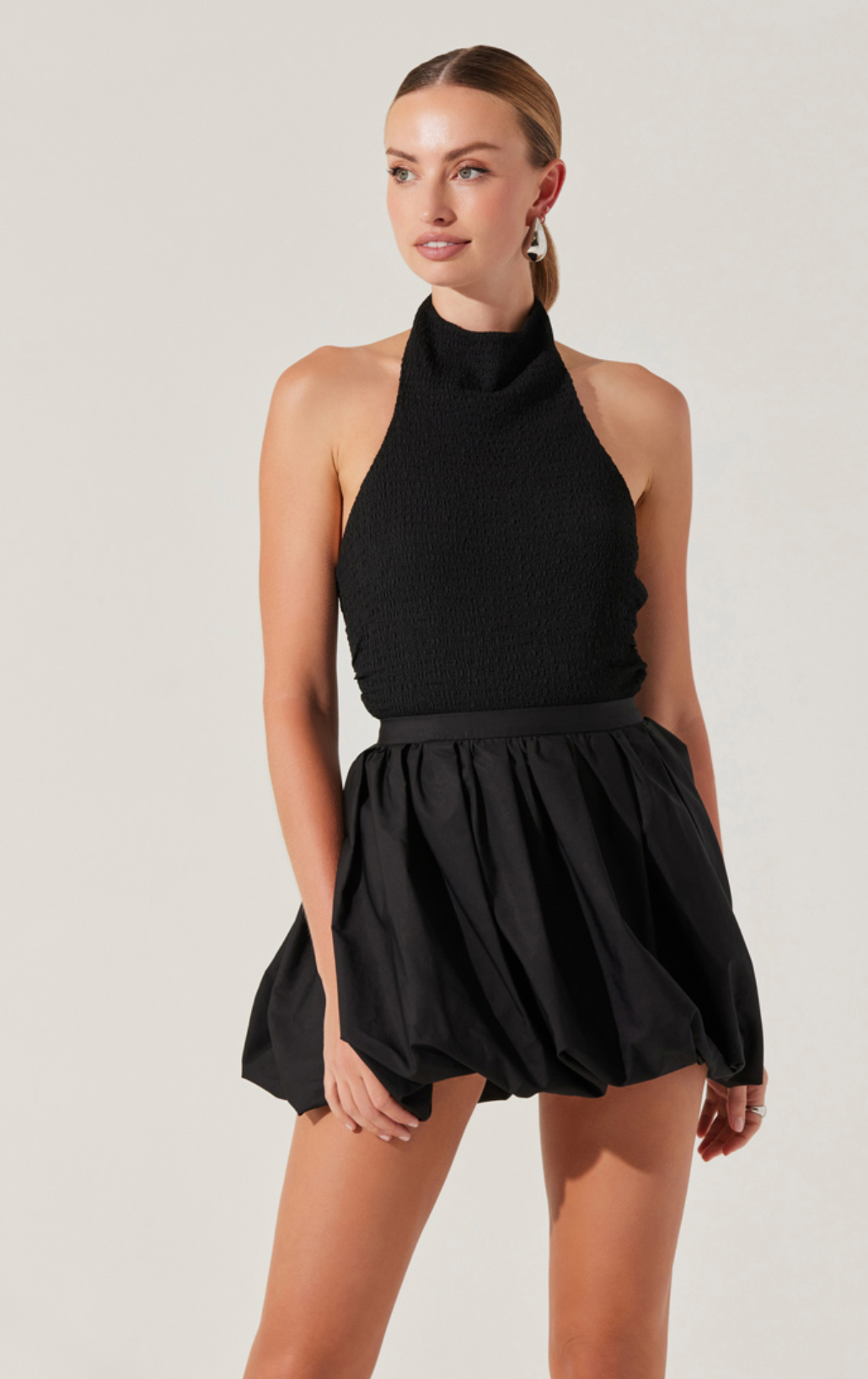 Gwyneth Smock Halter Top