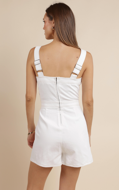 Self Control Stretch Twill Romper