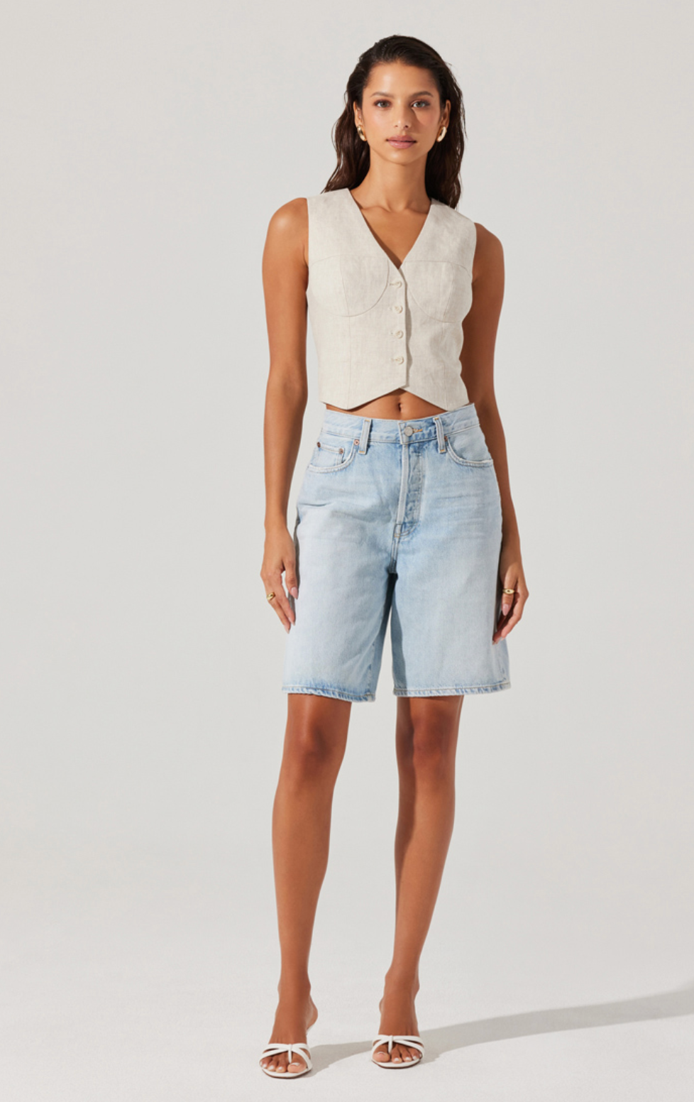 Ossa Linen Vest