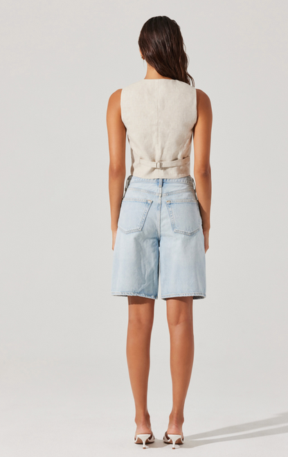 Ossa Linen Vest