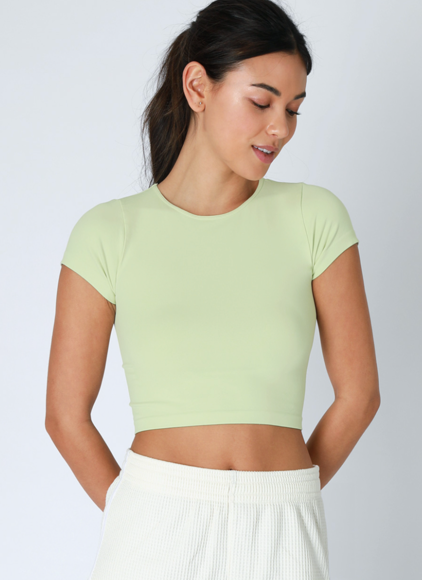 Jessie Baby Tee Pistachio