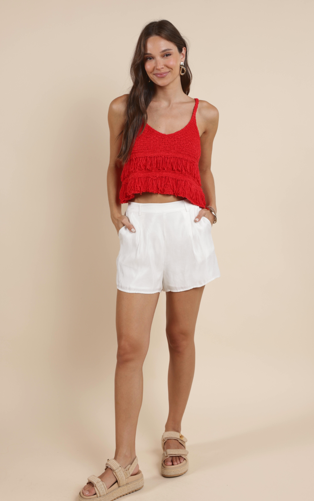 Heritage Front Pleat Shorts