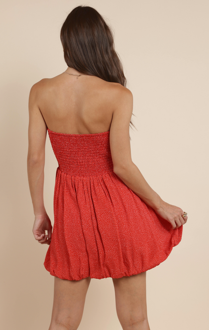 Nina Bubble Tube Romper