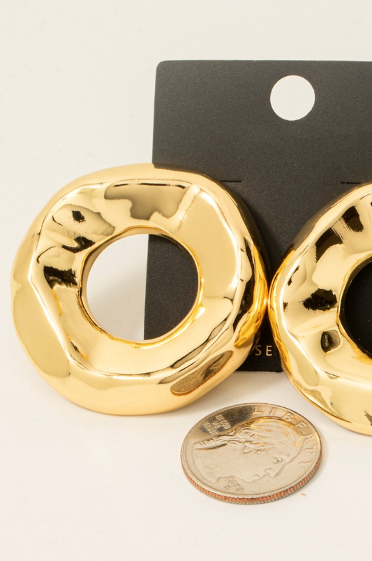 Glazed Donut Earrings