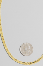 Load image into Gallery viewer, Stars Above Snake Chain Necklace