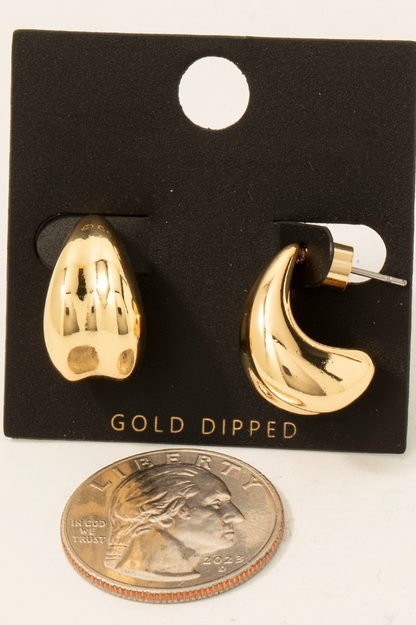 Teardrops Layered Earrings