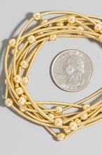 Load image into Gallery viewer, Miranda Metallic Bracelet Set Gold
