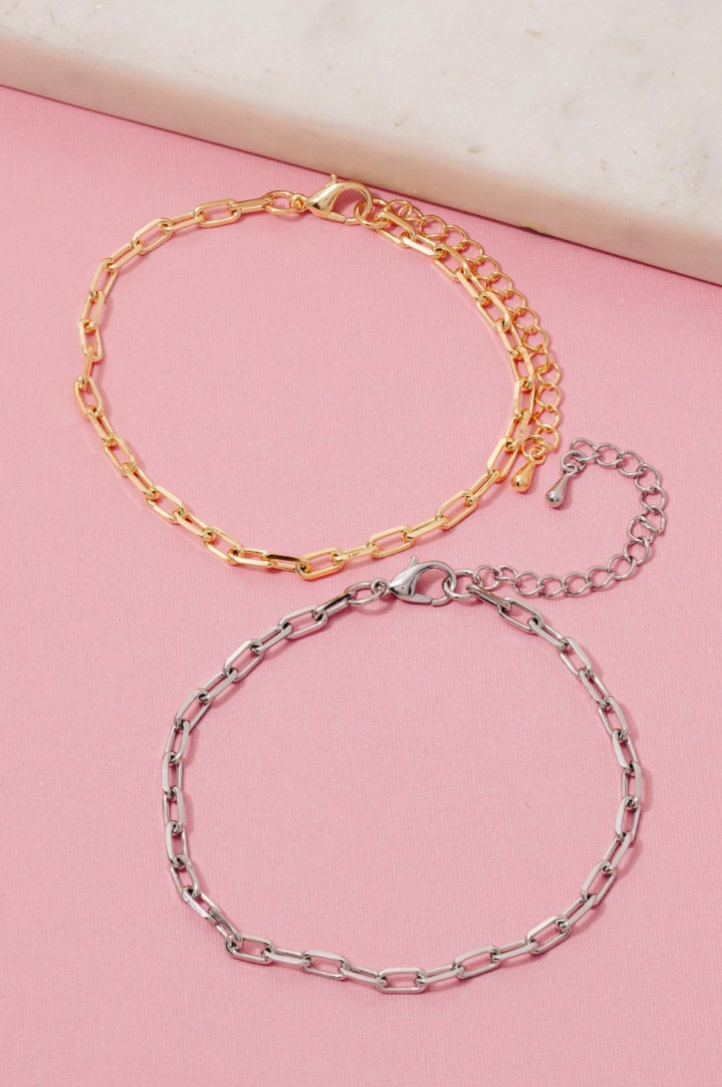 No New Friends Chain Anklet