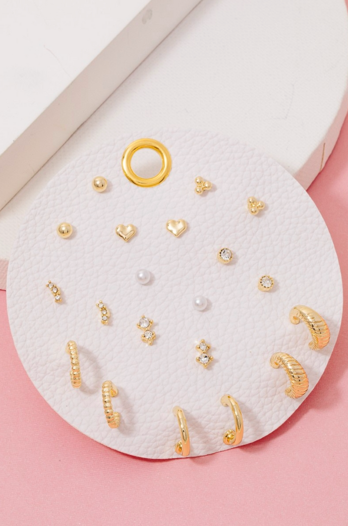 Opposite Sides Earrings Set