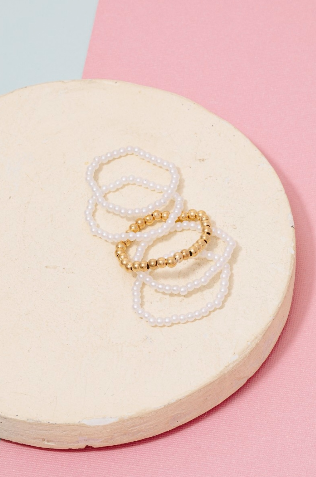 Jenny Pearl Rings Set