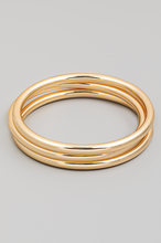 Load image into Gallery viewer, Chimed In Gold Bangles
