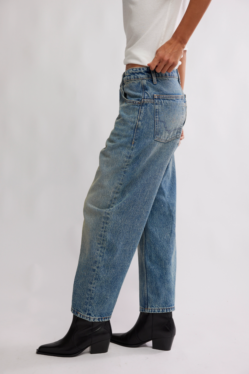 Deep Trance Dropped Boyfriend Jeans From Beyond