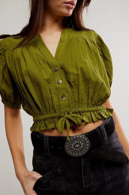 Duchess Concho Belt Black