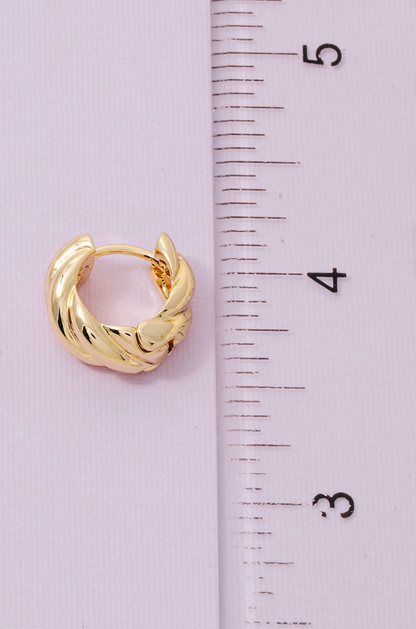 Running Back Twisted Hoops