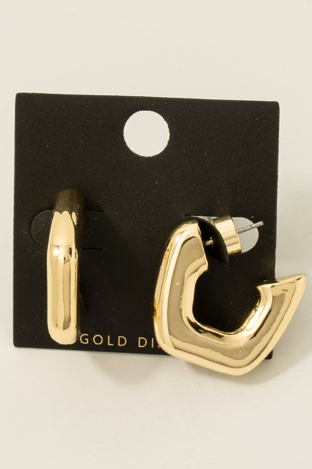 Pictured You Thick Hoops