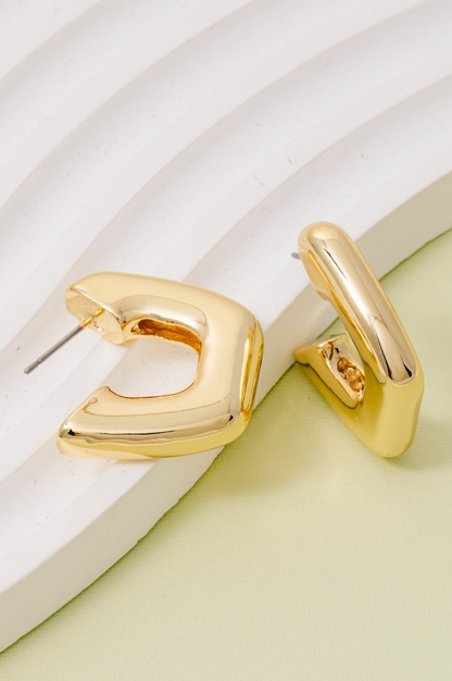 Pictured You Thick Hoops