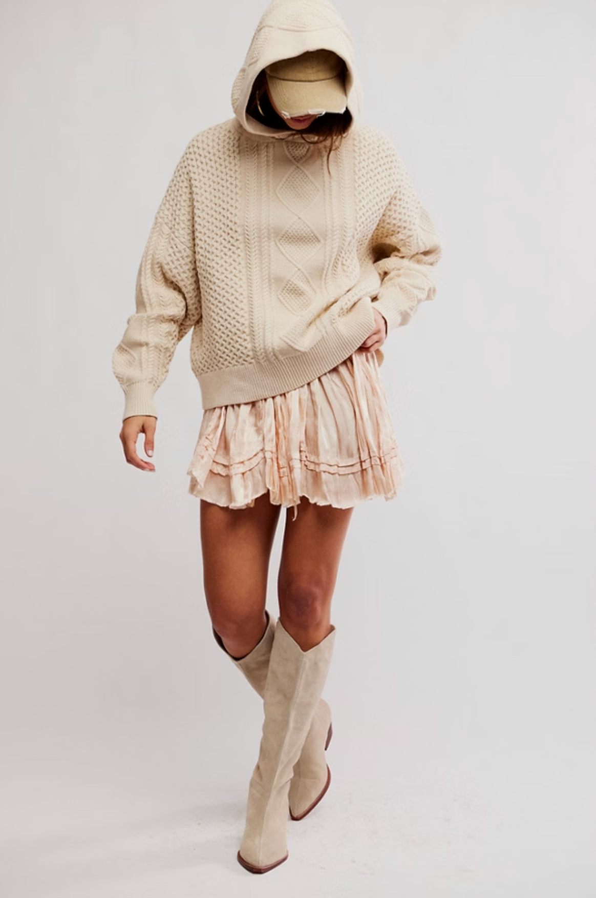 One Third Charm Mini Skirt