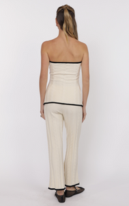Abby Strapless Sweater Top