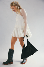 Load image into Gallery viewer, Bobbi Slouch Suede Tote