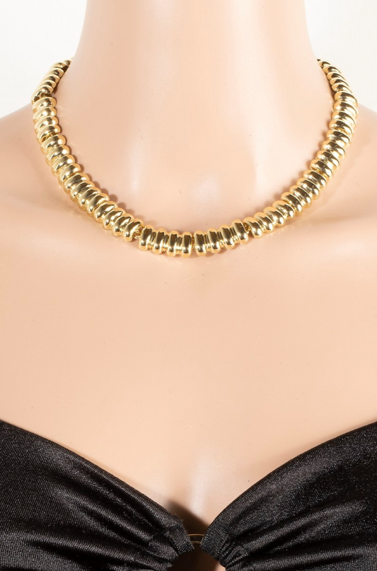 Hold A Candle Linked Necklace