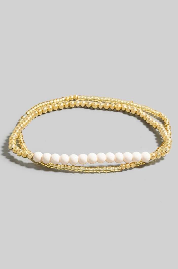 Something Beautiful Beaded Bracelet