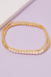 Something Beautiful Beaded Bracelet