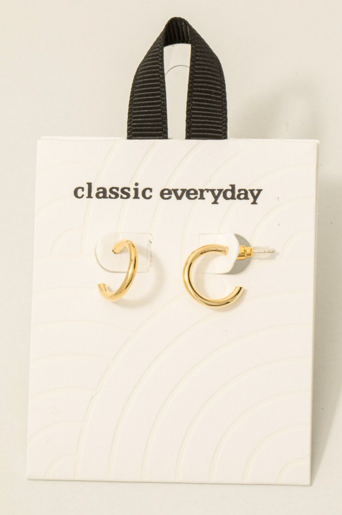 Glitter In Your Eyes Hoops